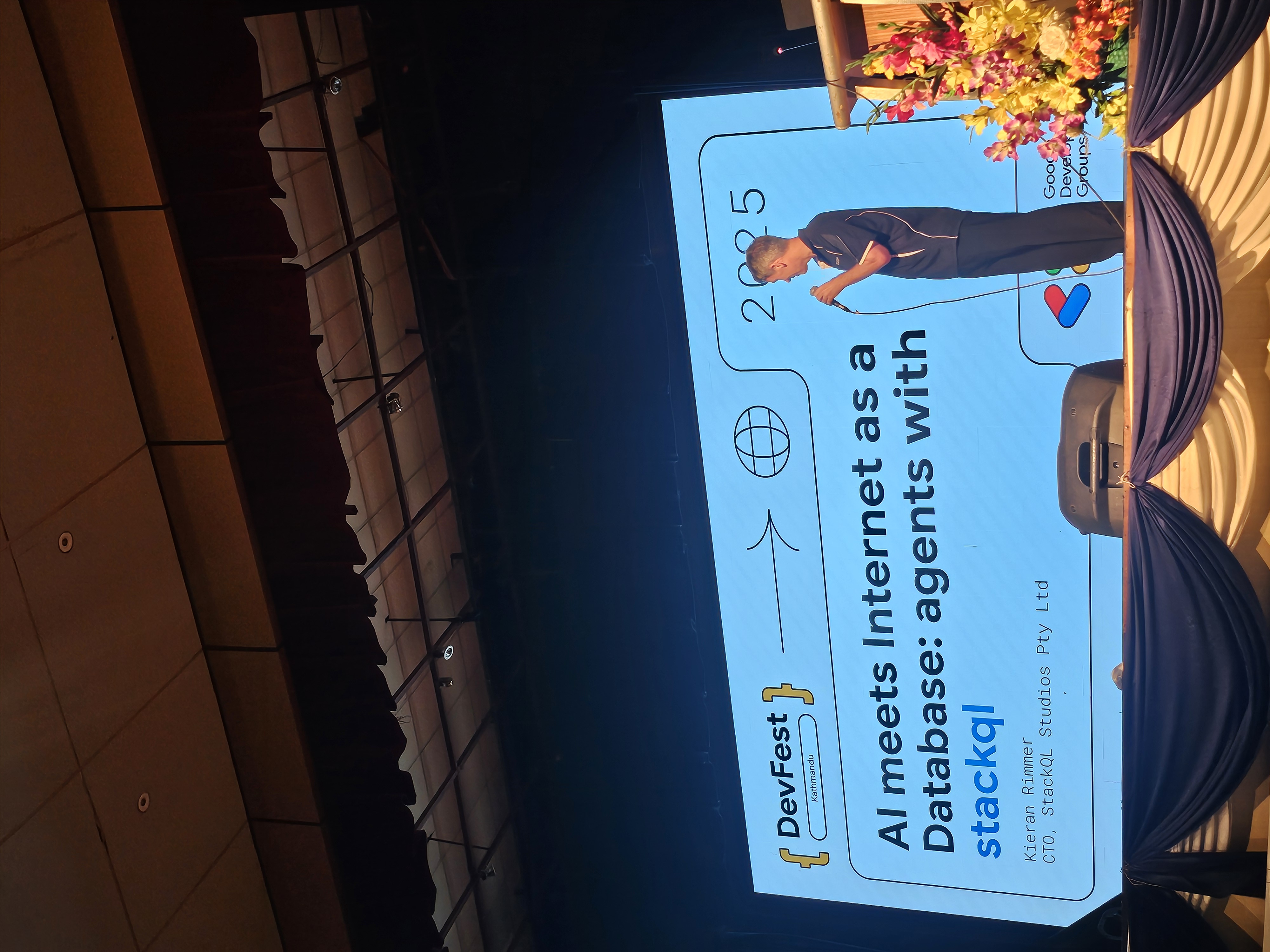 stackql in Kathmandu (courtesy GDG Kathmandu)